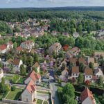 Perspective et intégration paysagère à terme du projet des Pierrottes