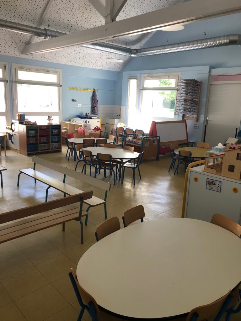 Salle de classe Petite Section réaménagée