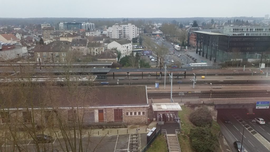 Vue de la Gare de Melun