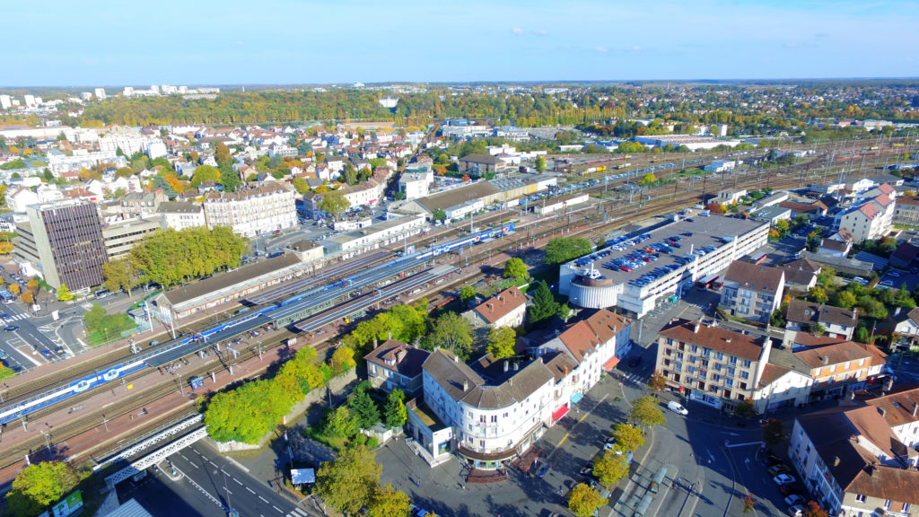 Vue d'ensemble du Quartier Centre-Gare