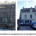 Restructuration et ravalement du 4 rue Saint Ambroise