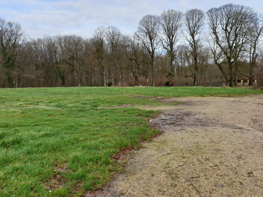 Site de la future Aire de Grands Passages au Bréau